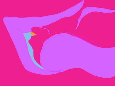 La Vie en Rose abstract art colors drawing illustration illustrator minimal pop procreate vector