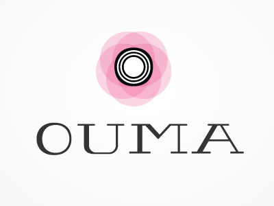 Ouma Logo V3 Clean custom type identity logo slab serif