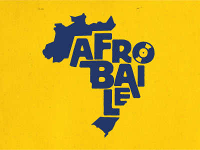 WIP: Brazilian Music Record Label Logo africa afro brazil record label