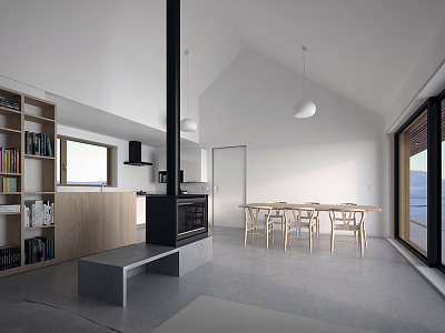 Maison Simon_Material test Interior 3d 3ds max arch viz miodeling rendering vray