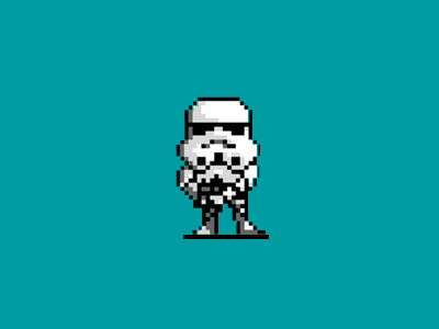 Stormy Troopa game illustration sprite star wars storm trooper