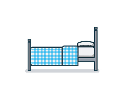 Illustration explorations bed concept drawing illustration uniplaces vector