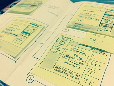 Wireframes for Chatbot project (Uniplaces) bot chatbot design drawing sketch ui uniplaces ux wireframes