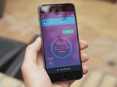 McLaren healthcare neuromodulation project design digital health health app health care mclaren mobile ui ux