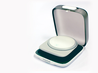 McLaren Neuromodulation project - Charger Prototype design digital health health app health care industrial design interactive design interface mclaren mobile prototype ui ux
