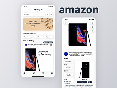 Amazon App Redesign
