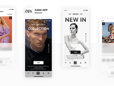 ZARA App Redesign