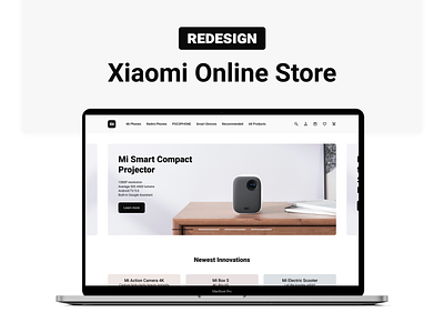 Xiaomi Online Store Redesign xiaomi