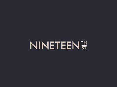 Nineteenth St. Logo v3