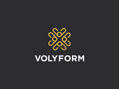 Volyform activeware adobe brand icon logomark symbol vector