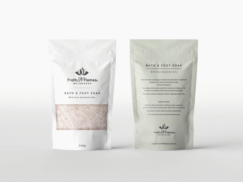 Pouch package design product strategy brand australia minimal simple design packaging