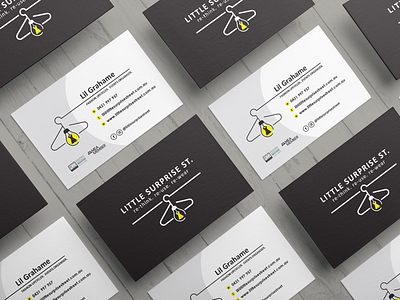 Re branded business cards