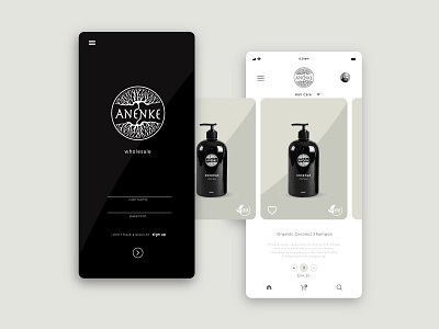 Anenke Wholesale App app app design application design beauty skincare store store app uxui wholesale