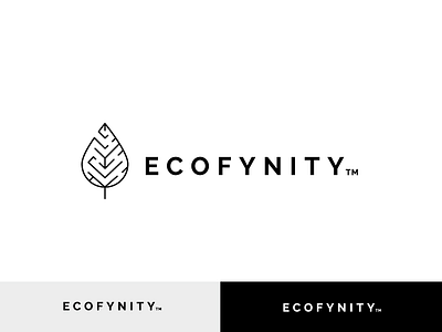 ECOFYNITY logo brand household logo natural organic simplistic soap sustainability symbol vegan