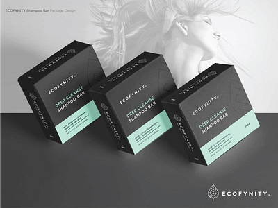 ECOFYNITY package design box cruelty free natural organic packaging simple simplistic soap sustainable vegan