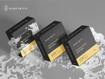 ECOFYNITY Packaging 2 brand design logo design natural organic package design soap store vegan