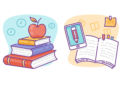 Back to school back design graphic icon icons illustration school to vector
