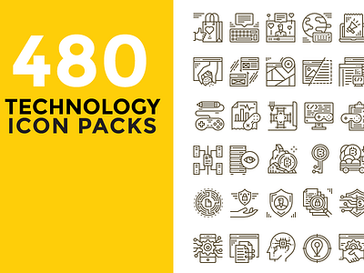 Outline icon pack graphic icon icons vector