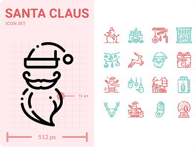 Christmas Icon Set