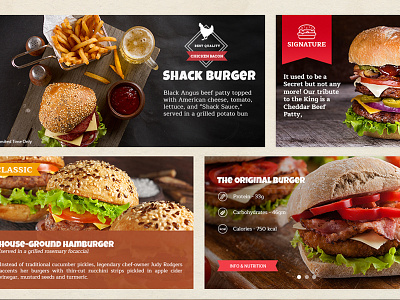 Download Free Burger Website Template Designs Themes Templates And Downloadable Graphic Elements On Dribbble