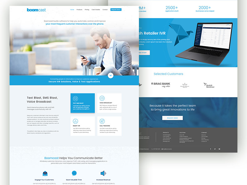 Product Landing Page by CreativeGeek on Dribbble