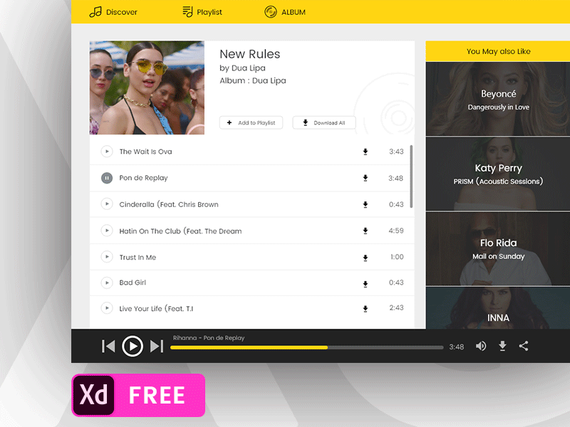 Free Audio Player by XD