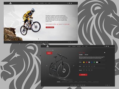 Bikeshop web bicycle bicycle shop bike shop branding design simplicity ui uxdesign uxui vector web design web design company web designer