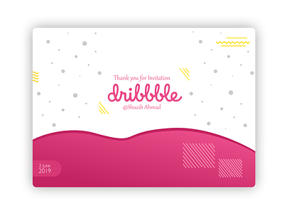 2x Dribbble app design designer dribbble dribbble invitation firstshot graphic hello invitation ui ux vector web website welcome welcome page