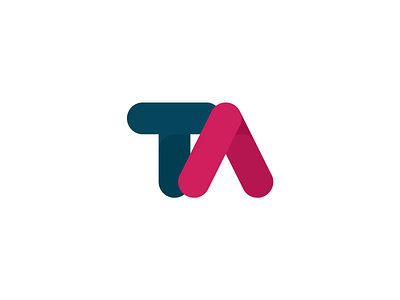 TA Gestão Contábil (T+A) a account accounting app brand branding contabilidade icon logo logotipo office