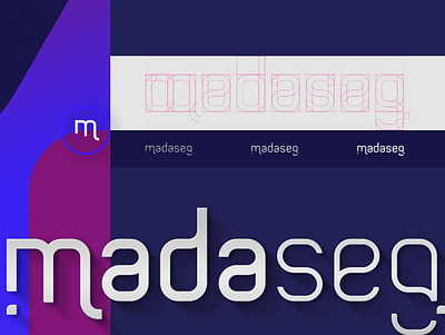 madaseg app design brand branding insurance insurtech logo type design ui ux