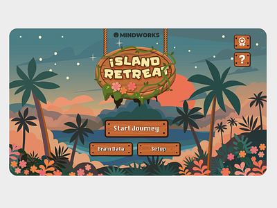 Island Retreat - EEG Desktop Game
