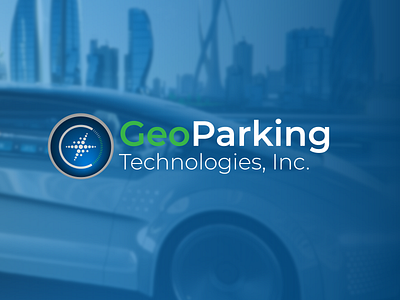 GeoParking Technologies, Inc Logo Design artwork autonomous taxi branding business design logo logo design startup