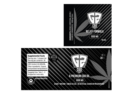 G2 CBD Labels