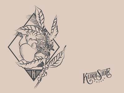 Kurbside Coffee art branding clean design icon identity illustration illustrator lettering logo minimal type typography vector