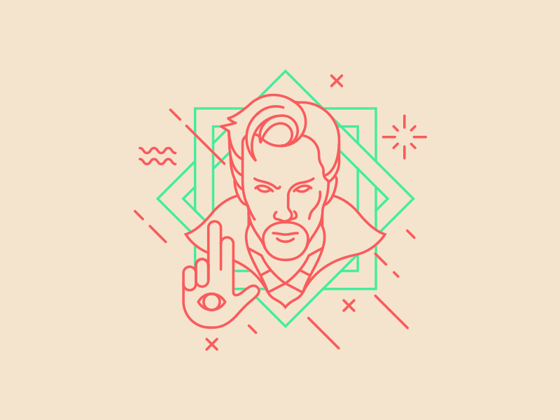 01 drstrange dribbble 01