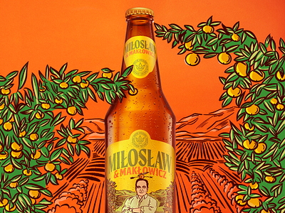 Beer Label illustration