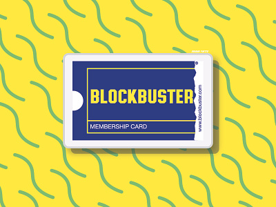 Blockbuster Illustration design illustration