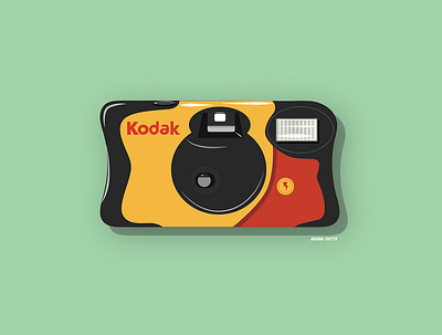 Kodak Illustration adobe illustrator design icon illustration kodak