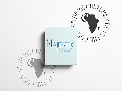 Majestic Adornments Logo adobe illustrator brand brand identity branding illustrator logo logo design logo designs