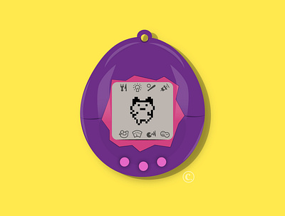 Tamigotchi adobe illustrator design icon illustration illustrator ui vector