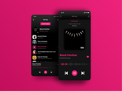 Dark music player app dark ui figma figma design figmaafrica interface mobile music app ui
