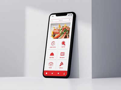 Quick Cook Mobile App cooking app food app millennials product design ui ui design ux ux design