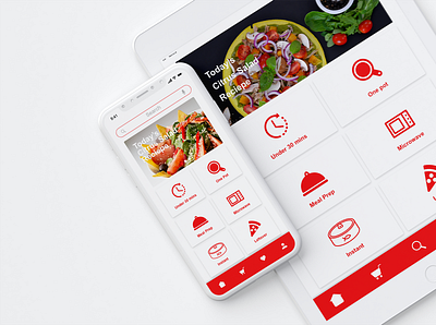 QUICK COOK - Prototype Mobile App for Millennial Moms cooking app food app interaction design millennials product design toronto uidesign ux desgin