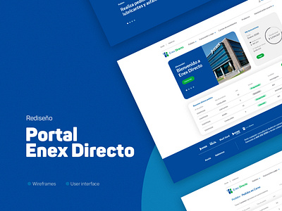 Rediseño Portal Enex Directo