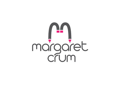 Margaret Crum / Writer alphabet art branding eraser illustration letter logo pencil type typography