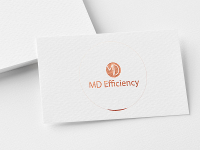 MD Efficiency Logo art branding design illustration logo medicine tablet vector