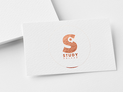Study Abroad abroad art branding design illustration letter logo school study typography vector