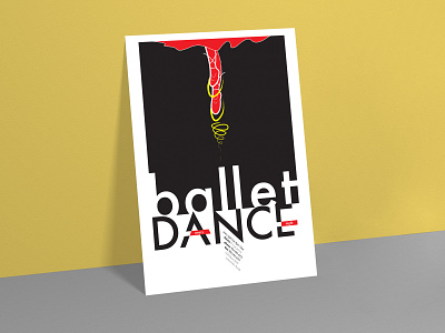 Dance Poster art dance design illustration poster vector