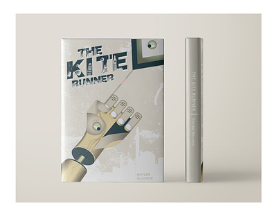 The Kite Runner art book cover hosseini illustration khaled kite novel runner vector