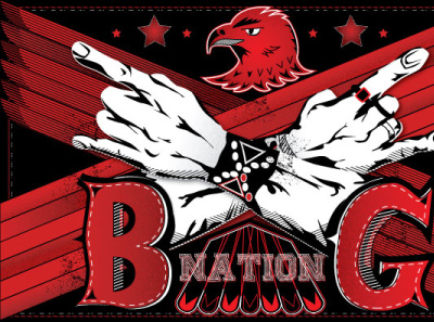 BG Nation art brantley gilbert country design eagle illustration music nation song vector